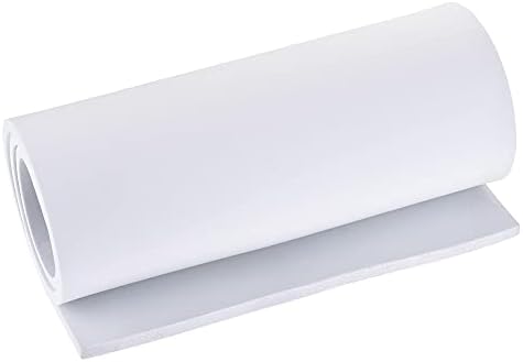 uxcell Beyaz EVA Köpük Levhalar Rulo 13x39 İnç 10mm Kalın El Sanatları DIY Projeleri için