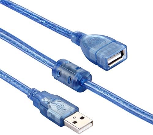 Minyangjie Konnektörler Bilgisayar Kablosu Yüksek Hızlı İletim USB 2.0 AM AF Uzatma Kablosu, Uzunluk: 5m