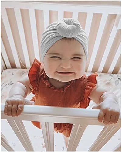 Upsmile Bebek Kız Şapka Yenidoğan Hastane Şapka Bebek Türban Kreş Beanie Headwrap