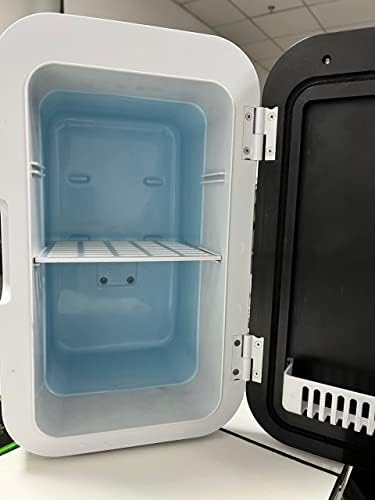 NXONE Mini Buzdolabı, İçecek, Yiyecek, Ev, Ofis ve Araba için Taşınabilir Soğutucu ve Isıtıcı Buzdolapları, Siyah