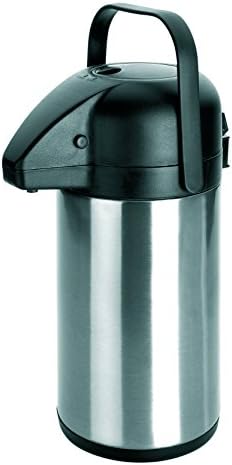 İBİLİ Thermo air Pot 2,2 l Paslanmaz Çelik / Plastik, Gümüş / Siyah, 17 x 17 x 35 cm
