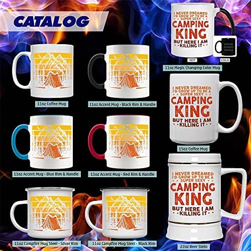 Kamp kupa-kahve kupa seti-Camper kupa erkek kadın Rv sahibi hediyeler kamp sevgilisi İçin