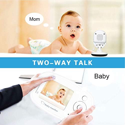 DBM - TOR Kablosuz Video bebek izleme monitörü ile dijital kamera HD 1080 P LCD Bebek uyku monitörlü kamera Gece Görüş 2 Yönlü