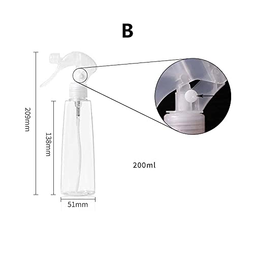 Sıvı Atomizer Salon aracı Bahçe Su Püskürtücü Tetikler Püskürtücü Doldurulabilir Şişeler Sprey Şişe (150ml-D)