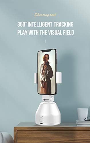 SOUİNG 360° Takip Kamerası Takip Kamerası yüz Tanıma Selfie Çubuğu Otomatik Takip Telefonu Döndürme Akıllı Montaj Sağlam Vlog