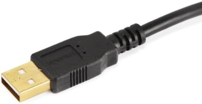 Monoprice 3ft USB 2.0 A Erkek B Erkek 28 / 24AWG Kablo - (Altın Kaplama) - BEYAZ Yazıcı Tarayıcı Kablosu için 15M PC, Mac,
