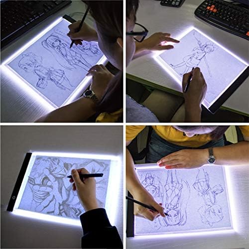 Pebegain A3/A4 Taşınabilir lightbox Çizim Kullanarak karartma Akrilik manyetik Paneli LED Artcraft Izleme ışıklı çerçeve Elmas