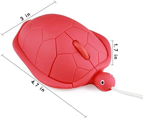 GÜNEŞ YAĞMUR Sevimli Hayvan Kaplumbağa Şekilli Mini USB Kablolu Karikatür Fare Küçük Çocuk Çocuk Fareler Yaratıcı 3D Optik