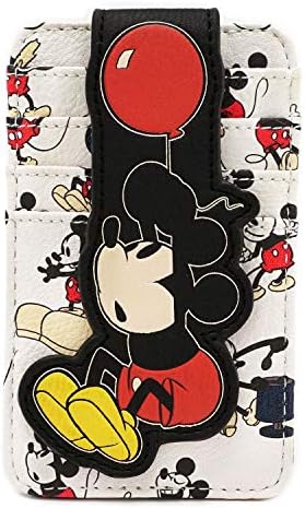 Loungefly Disney Mickey Mouse Balon Tüm Baskı kartlıklı cüzdan