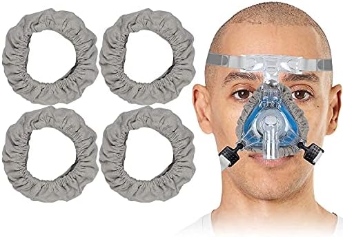 Premium CPAP Maske Astar Pedleri - Çoğu Tam Yüz Maskesine Uyar-Ultra Yumuşak Yeniden Kullanılabilir EZ Temiz Makinede Yıkanabilir