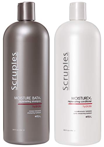Scruples Nem Banyosu Şampuanı ve Moisturex Saç Kremi (33.8 oz)