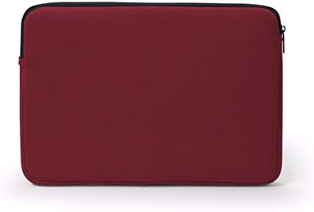 39.6 cm (15.6) Notebook için Dıcota Deri Taban Taşıma Çantası (Kol) - Kırmızı