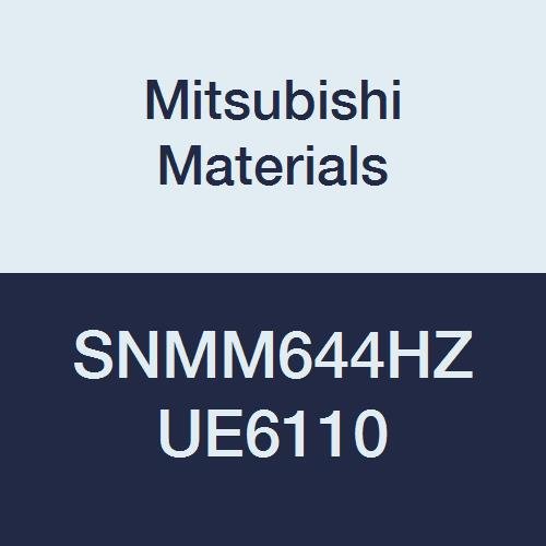 Mitsubishi Materials SNMM644HZ UE6110 Delikli Karbür SN Tipi Negatif Tornalama Ucu, Genel Kesim, CVD Kaplamalı, Kare, 0,75