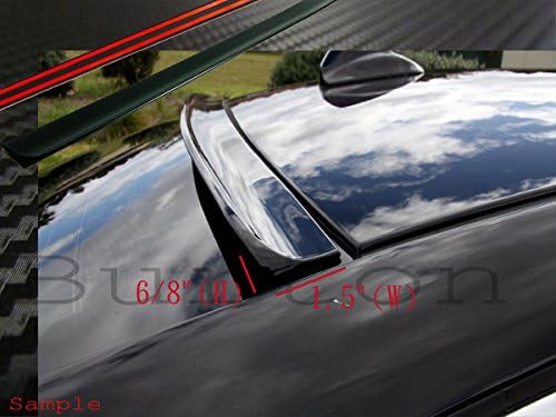 JR2 Boyalı Siyah Renk ıçin 2004 2005 2006 2007 Cadillac CTS Arka Pencere Çatı Spoiler