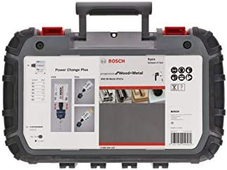 Bosch Professional 2608594187 Ahşap ve Metal için 9 Parçalı Delik Testeresi Progressor Seti (Elektrikçiler, Matkap Aksesuarları