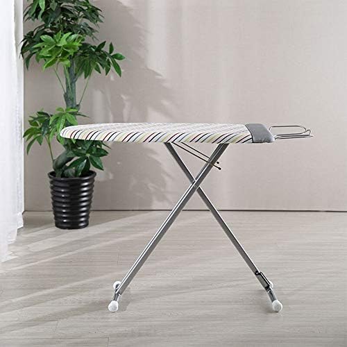 YADSHENG ütü Masası 40-inç ütü masası Ev Katlanır Takviyeli Masaüstü Yüksekliği Ücretsiz Ayarı ütü Masası Kapakları (Renk :Çok