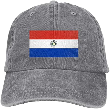 GOFLAG Retro Kap Şapka Paraguay Bayrağı Erkekler ve Kadınlar için Unisex