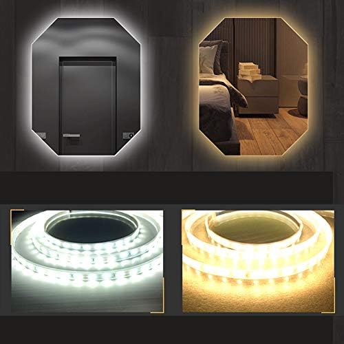 ZYFA banyo makyaj aynası,duvara Monte LED ışıklı Ayna,Anti sis, makyaj aynası ışıkları ile, ev veya otel Kullanımı için mükemmel