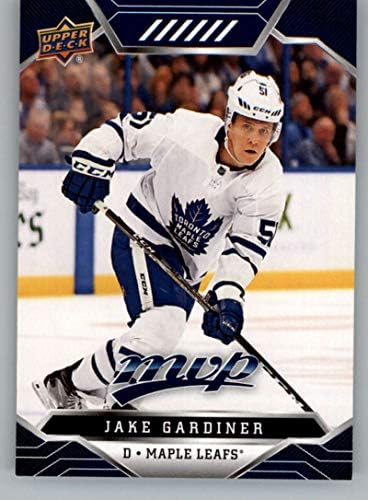 2019-20 Üst Güverte MVP Mavi Fabrika Seti Paralel Hokey 150 Jake Gardiner Toronto Maple Leafs Resmi NHL Ticaret Kartı UD