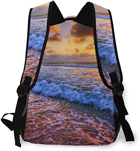 Rahat sırt çantası, Okyanus Rüya gibi açık seyahat çantası Hafif rahat Daypacks Unisex