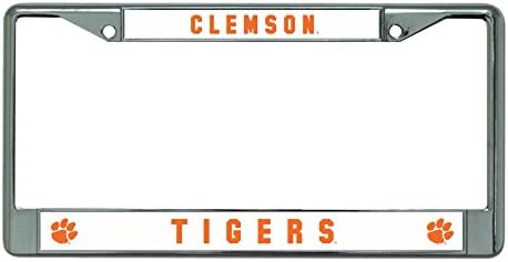 NCAA Clemson Tigers Standart Krom Plaka Çerçevesi