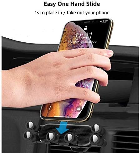 OUTAD cep telefon tutucu yuvası için Araba Hava Firar Klip, 2021 Yeni Yerçekimi Telefon araç tutucu ile Uyumlu iPhone 11 Pro
