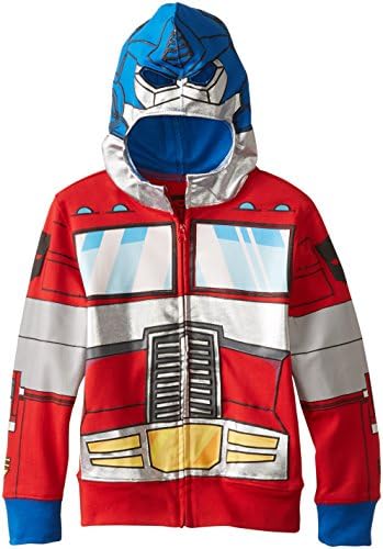 Transformers Erkek Optimus Prime Karakter Kapüşonlu Sweatshirt