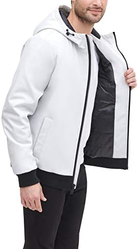 DKNY erkek Softshell Kapşonlu Bombacı Ceket