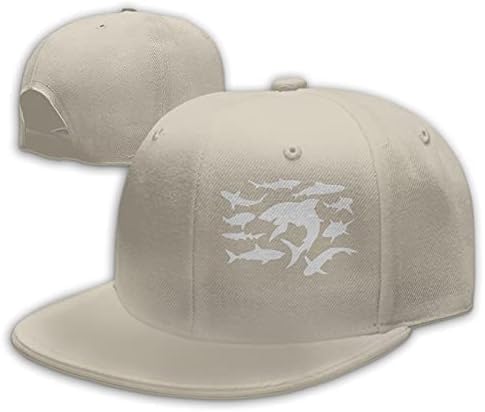 Köpekbalıkları erkek kadın moda ayarlanabilir beyzbol şapkası Snapback şapka Hip Hop düz dipli kapaklar