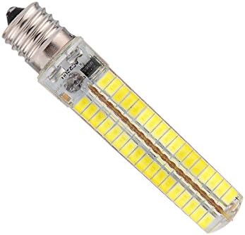 Welsun Dim LED E17 lamba ışık 7 W 136 SMD 5730 600-700 LM Sıcak Beyaz Soğuk Beyaz Mısır Ampuller AC 220-240 V (10 ADET) (Renk: