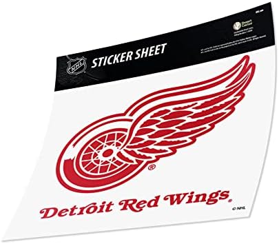 Detroit Red Wings Takımı NHL Ulusal Hokey Ligi Sticker Vinil Çıkartması Dizüstü Su Şişesi Araba Karalama Defteri (4 inç Etiket)