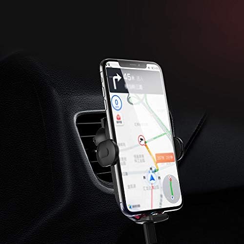 WALNUTA Araç Tutucu Araç Cep telefonu tutucu Kablosuz Hızlı Şarj Navigasyon Araba ile Sabit Otomatik Indüksiyon Raf (Renk: