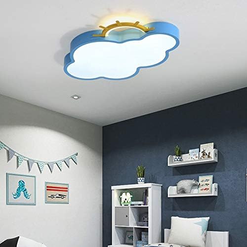 JYDQM LED bulut tavan ışıkları demir abajur armatür tavan lambası çocuk bebek çocuk yatak odası aydınlatma armatürleri renkli