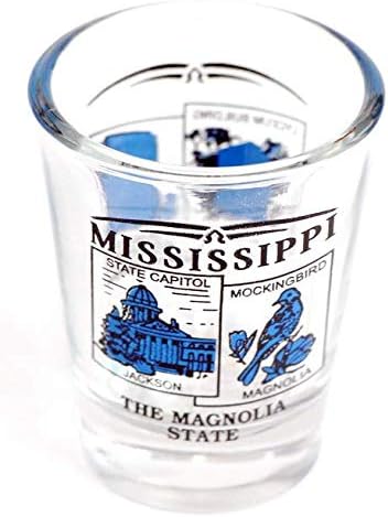 Mississippi Eyalet Manzarası Mavi Yeni Atış Camı