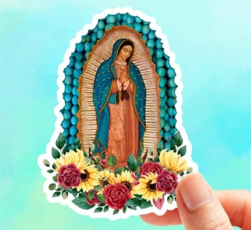 Kramer Virgen De Guadalupe Sticker için Araba vinil Çıkartması Kamyon Pencere Tampon Çıkartması Su Şişesi Dizüstü Çıkartması