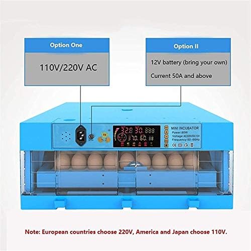 LIUXR Yumurta Kuluçka Makinesi ile Otomatik Yumurta Dönüm, Yumurta Kuluçka Kuluçka Lab ile Genel Amaçlı 36 Yumurta Kuluçka