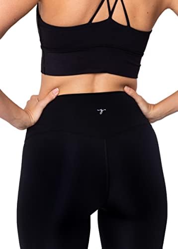 Glow Athletica kadın Tereyağlı Yumuşak Yüksek Belli Egzersiz Tayt-Çömelme Geçirmez 7/8 Uzunluk Yoga Pantolon