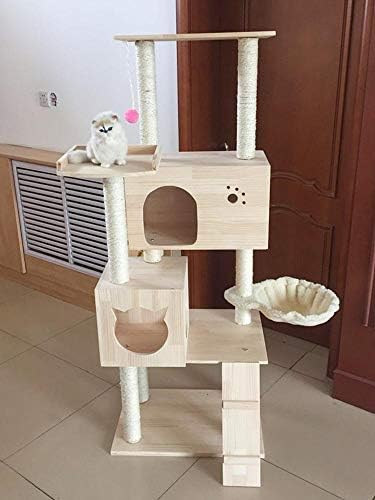 TBANG Kedi Ağacı Kedi Raf kedi tırmığı Kurulu kedi tırmığı Sonrası sisal Damızlık kedi Oyuncak Pet Malzemeleri 6040145 cm