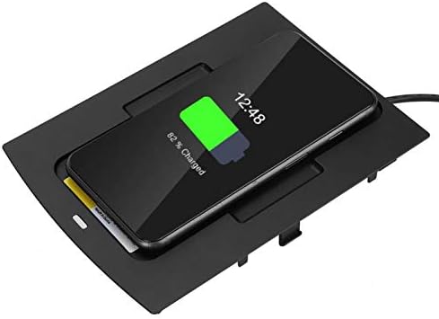Akozon Kablosuz Şarj 15 W Qi-Sertifikalı Araç Şarj İnce Ped İstasyonu Dock & Telefon Tutucu Fit Accord 10th 18-20-Uyumlu iPhone