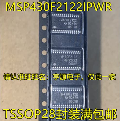 10 ADET MSP430F2122IPWR MSP430F2122 TSSOP28 Ayak Yama mikrodenetleyici İşleme çipi