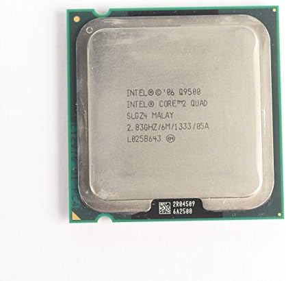 Intel Core 2 Quad İşlemci Q9500 2.83 GHz 1333 MHz 6 MB LGA775 CPU, OEM (Yenilenmiş)