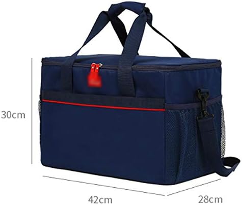 Yeni piknik çantası, kelepçe piknik çantası, alüminyum folyo yalıtım piknik çantası, pirinç ile kalınlaşmış, taşınabilir öğle