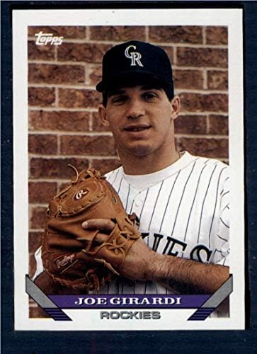 1993 Topps 425 Joe Girardi NM-MT Colorado Rockies Beyzbol
