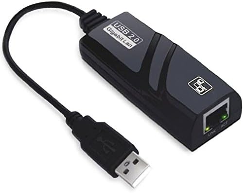 Chaomin USB 2.0 Gigabit Ethernet Adaptörü, 10/100/1000 Mbps otomatik Algılama Özelliğini Destekler