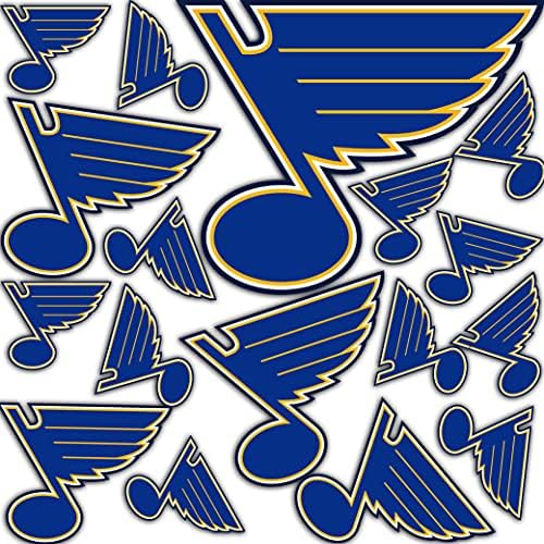 St. Louis Blues Takımı NHL Ulusal Hokey Ligi Sticker Vinil Çıkartması Dizüstü Su Şişesi Araba Karalama Defteri (Tip 3-Ana Logo)