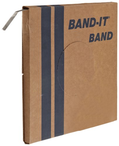 Band-It VALU-Kayış Bandı C13399, 200/300 Paslanmaz Çelik, 3/8 Geniş x 0.015 Kalınlığında (100 Fit Rulo)