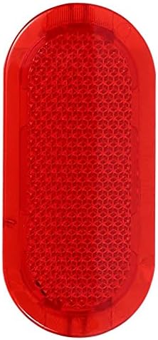 Cuıqıuju Kırmızı Araba Iç kapı pervazı Paneli Reflektör 6Q0947419 Beetle Caddy Touran Plastik 70x30mm Polo 2002-2010 için Fit