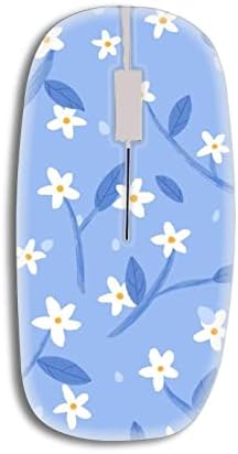Erkekler için Sevimli Uyumlu USB Kablosuz Fare Plastik Pembe Çiçek Anıları ile Var