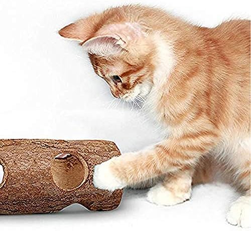 YJDT Ahşap Tünel Tüp Çiğnemek Oyuncak Pet Hamster Gerbil Chinchilla Kobay Sincap Diş Taşlama
