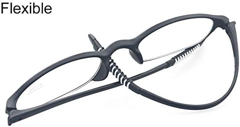 Esnek Plastik 3.75 Diyoptri Okuma Gözlükleri, Mcoorn tarafından Erkekler ve Kadınlar için Hafif Okuyucular